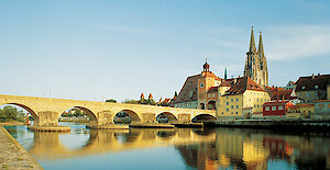 Stadt Regensburg in Bayern