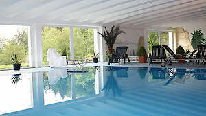 Hallenbad im Gruppenhotel Bayern